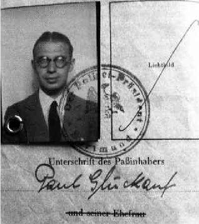 REisepass Paul Glückauf 400