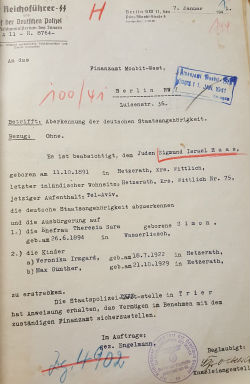 Haas Aberkennung Staatsbürgerschaft 250