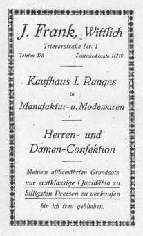 Anzeige J Frank1 340