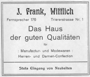 Anzeige J Frank 2 250