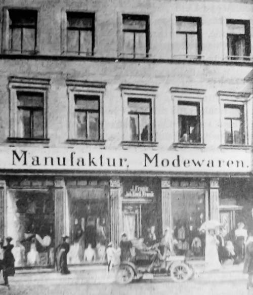 Textihaus J Frank 1910 500